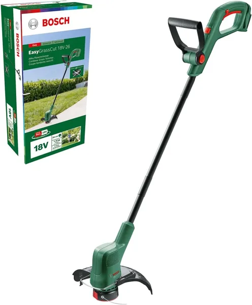 Bosch EasyGrassCut Akumulatorowa Podkaszarka do Trawy, Zielony, 26 cm - Najlepszy Ceny