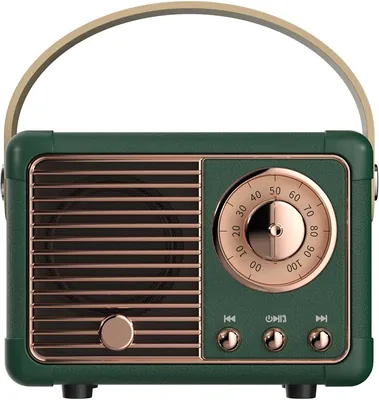 Dosmix Retro Bluetooth Speaker Green Best Deal