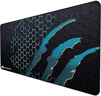 Bluelander Mouse Pad Gamer Profesional, Alfombrilla de Ratón Impermeable y Ergonómica con Base de Goma Antideslizante, Tamaño Grande, Oferta 50% Descuento