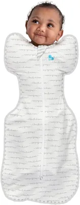 Love To Dream Swaddle UP | Tätlig pasform, stöder hälsosam sömnrutin | 1.0 | Arms Up Swaddle för baby som tänkar och söner långt