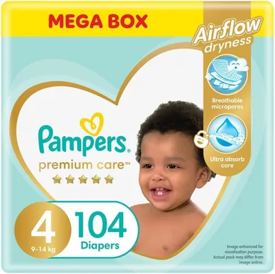 Pampers Premium Care Baby Pants, Size 4 (104-Pack) - 51% Off