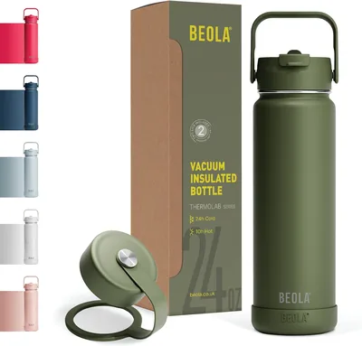 BEOLA 750ml Vacuum Insulated Water Bottle