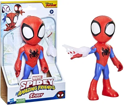 Figura de Spidey Gigante Articulable de Marvel Hasbro - 22 cm