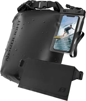 Nordlight Waterdichte Tas en Rugzak, 2L, 5L, 10L, 15L, 20L, 30L Droge Tas met Roltopafsluiting en Schouderband, Waterdicht