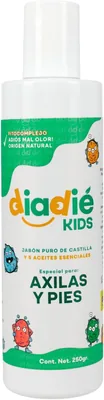 Jabón Desodorante Natural para Niños axilas y pies DIADIE KIDS 1 Pza