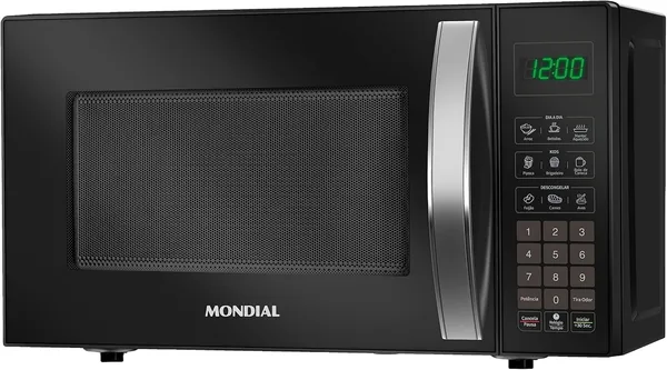 MONDIAL Micro-Ondas Preto 1200W 220V MO-01-21-B