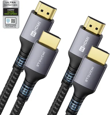 Stouchi 8K HDMI Cable 2m (2 Pack) Best Deal