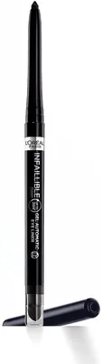 L'Oréal Paris Infaillible 36H Grip Gel Eyeliner Noir Intense, 5g - Rétractable avec Applicateur Mousse - Offre : 49% de Réduction