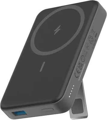 Anker Power Bank 633 Magnetiskt Batteri, 10000mAh, Falsk Magnetisk Draadloos Ladare, 20W USB-C Kraftsuppelfor iPhone (42% Off)