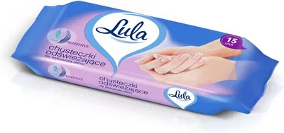 Lula Chusteczki odświeżające SENSITIVE 15szt - Best Deal