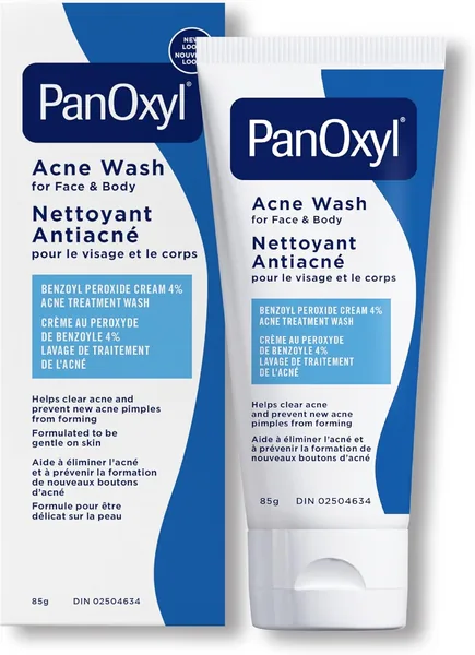 PanOxyl 4% Benzoyl Peroxide Acne Wash