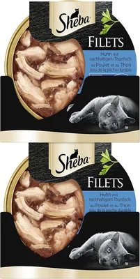 Sheba Fileter 419102 Katmat, Multikolur, 16 Stävlar x 60g - Best Deal