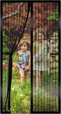 Magnetic Fly Screen Door 90x210cm - 38% Off