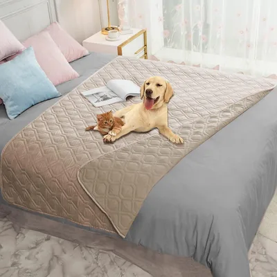 Ameritex Waterproof Dog Bed Cover - Reversible & Durable, Best Deal