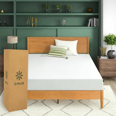 Zinus Green Tea Essential | Colchón Matrimonial 30cm | Garantía de 10 años
