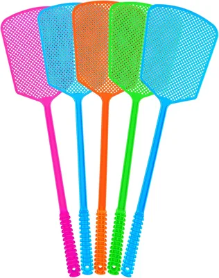 Fly Swatter - 5er Pack Insektenklappnetze für Fliegen und Moskitos - 23% Rabatt
