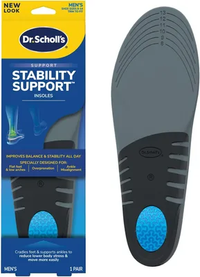 Dr.Scholl's Stabilizing Support Insoles Men US 8-14 33% Off