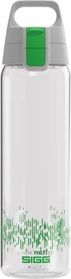 SIGG Total Clear ONE MyPlanet™ Grünes Trinkflaschen, BPA-frei und leckagesicher, Unzerbrechliche Sporttrinkflasche