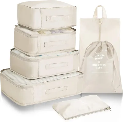 VAGREEZ 7-Piece Packing Cubes Set - Best Deal