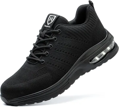 Nasogetch Chaussures de Sécurité avec Capuche en Acier pour Hommes et Femmes - Baskets Légères et Confortables
