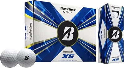 Bridgestone Golf Tour B XS White Golf Balls, 12-Pack