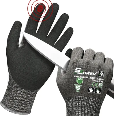 ProGuard PR3326 Cut Resistant Work Gloves, Extreme Protection ANSI A9