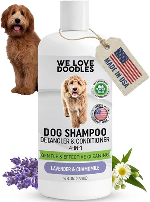 USDA Organic Dog Shampoo & Conditioner for Matted Hair