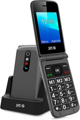 SPC Stella 2 - Fundas para Teléfono Móvil para Mayores, Botones y Teclas Grandes, Fácil de Usar, Configuración Remota, Botón SOS, USB-C, 3 Directo. Mejor Oferta