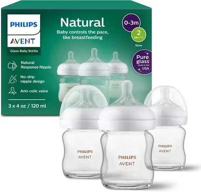 Philips Avent Natural Glass Bottles 30% Off