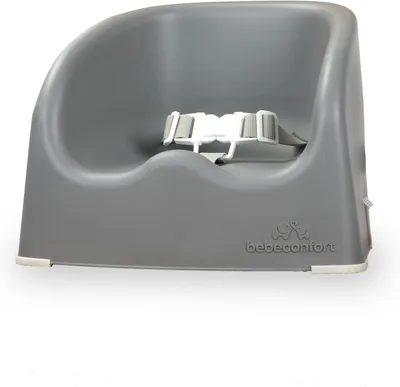 Booster Essentiel Bebeconfort, Siège Auto pour Bébé, 6 Mois à 3 Ans, jusqu'à 15 kg, Gris Chaud