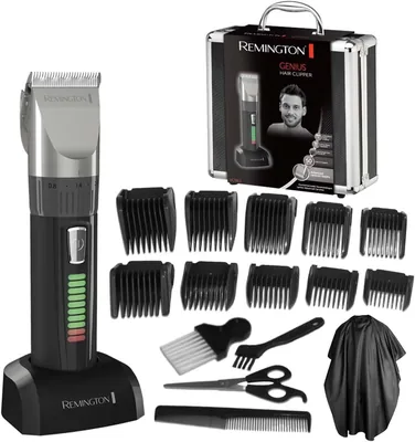 Remington HC5811 Haarschneidemaschine [Selbstschärfende Keramikmesser/0,8-40 mm/Präzisionseinstellung] Haartrimmer-Set (10 Stück) - 40% Rabatt