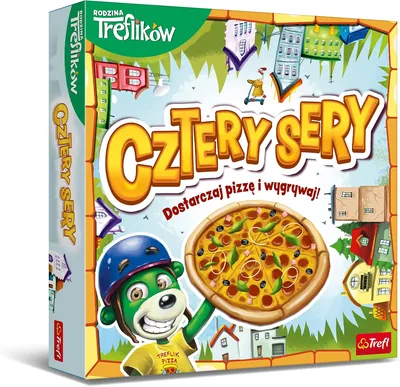 Trefl - Gra Cztery Sery, Gra Rodzinna, Rodzina Treflików | Najlepsza Cena