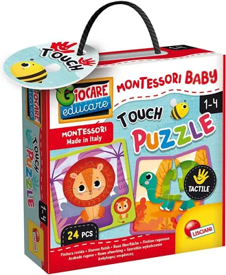 Lisciani Giochi Montessori Baby Touch puzzle 92680 - Sconto 35% | Prezzo più basso su Amazon