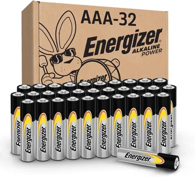 Energizer AAA Batteries 32 Count Long-Lasting Alkaline Power Best Deal