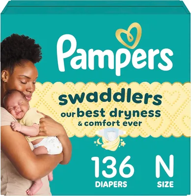 Pampers Swaddlers Diapers 136 Count - 13% Off