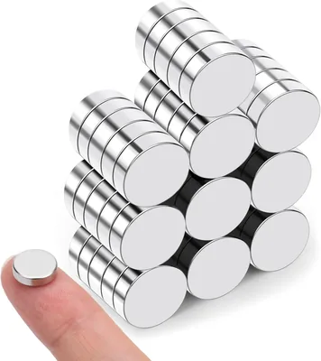 TRYMAG Neodymium Fridge Magnets - 50 Pcs