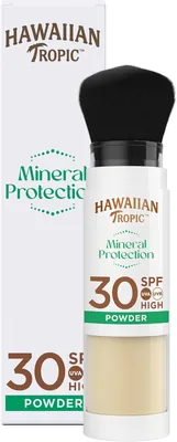HAWAIIAN Tropic Mineral Brush SPF 30 Sun Protection Powder Best Deal