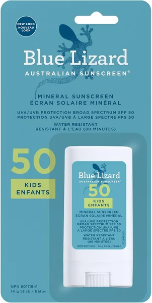 Blue Lizard Kids Mineral SPF 50 Sunscreen Stick