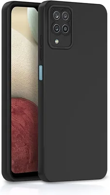 पिक्कम Samsung गैलेक्सी M12 / A12 / F12 बैक कवर सॉफ्ट मैट लिक्विड साइलिकॉन TPU | कैमरा प्रोटेक्शन | शॉकप्रूफ स्लिम बैक केस, 80% ऑफ