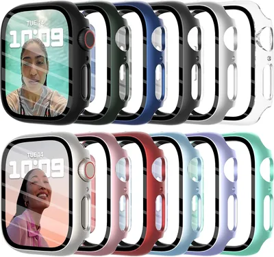 Fullife Screen Protectors 12 Pack Apple Watch SE/6/5/4 40mm Tempered Glass