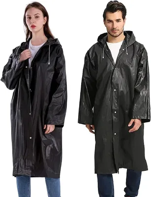 Poncho de Lluvia 2x Adulto EVA Impermeable Reutilizable | Ligero y Compacto para Camping, Viaje, Senderismo, Pesca, Parque
