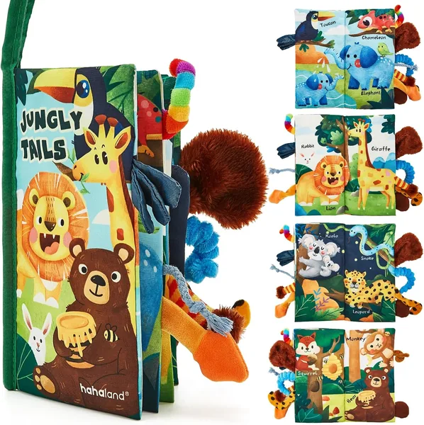 hahaland Baby Book Toy 0 3 6 12 Months