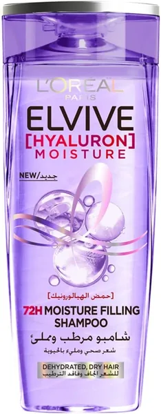 L Or al Paris Elvive Hyaluron Moisture 72H Moisture Filling Shampoo 600ml