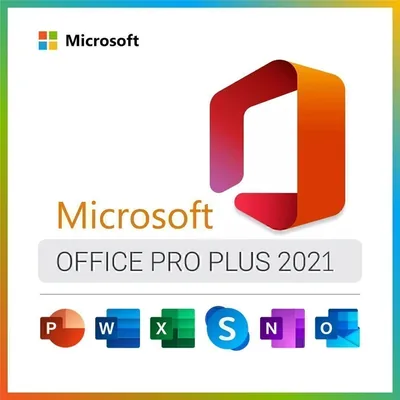 Microsoft Office 2021 Professional Plus | Postbrief-Versand | Lebenslange Lizenz - Best Deal