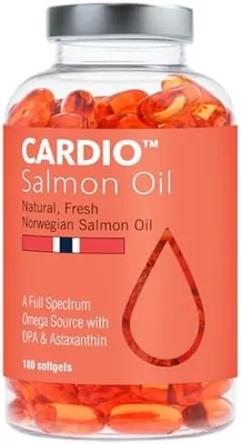 Cardio Omega 3 - Norwegian Salmon Oil 180 Caps