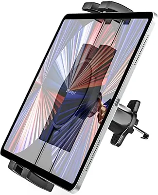 Woleyi Car Vent Tablet Mount - Adjustable Clip Holder