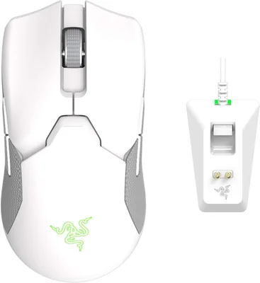 Razer Viper Ultimate Lightweight Wireless Gaming Mouse & RGB Charging Dock: Hyperspeed Wireless Tech