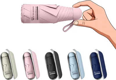 BAODINI Travel Essentials Mini Umbrella for Purse - Best Deal