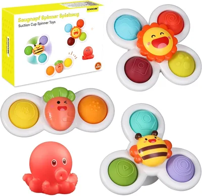 ECHOCUBE Suction Cup Spinner Toys 21% Off
