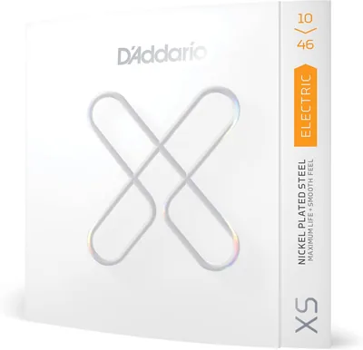 D'Addario XSE1046 - Corde de guitare électrique à revêtement XS - Durabilité prolongée pour guitares à 6 cordes - 19% Off